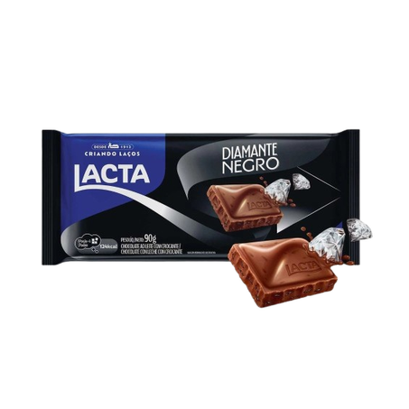Chocolate lacta diamante negro 90g