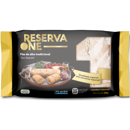 PAO DE ALHO TRAD RESERVA ONE 300G