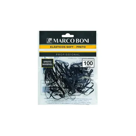 Elastico cabelo preto c/100un