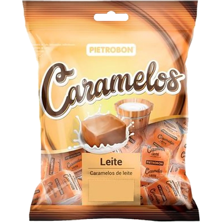 Bala pietrobon 250g caramelos de leite