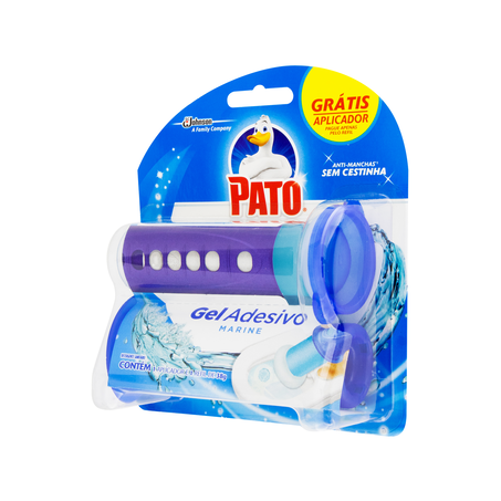 Gel adesivo pato lavanda aparelho + refil 12.7g