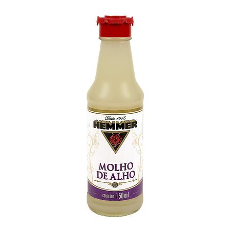 Molho alho hemmer 150ml