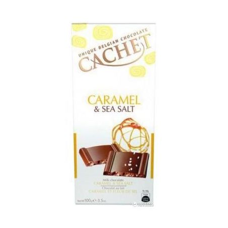 Chocolate Barra Cachet com Caramelo E Sal Embalagem 100G