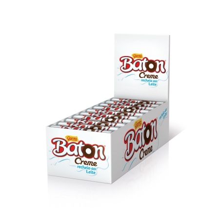 Chocolate garoto baton creme 480g