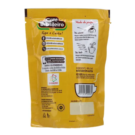 Café brasileiro solúvel sachê 50g 360-17