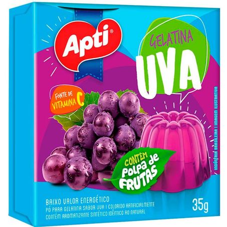 Gelatina apti 20g uva