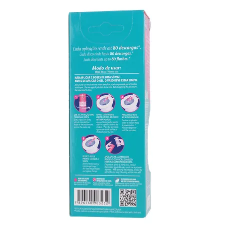 Desodorizador Gota Limpa gel adesivo eucalipto 41g 360-19