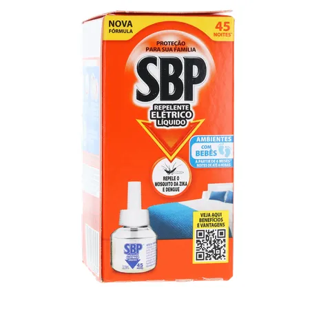 Inseticida Elétrico 45 Noite Sbp Mult Rf 35ml 360-17