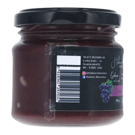 Geleia hubner uva sem açúcar 195g 360-30