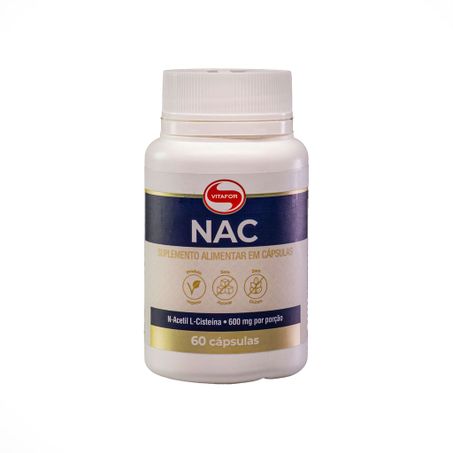 NAC N-ACETIL L-CISTEINA 600MG 60CAPS