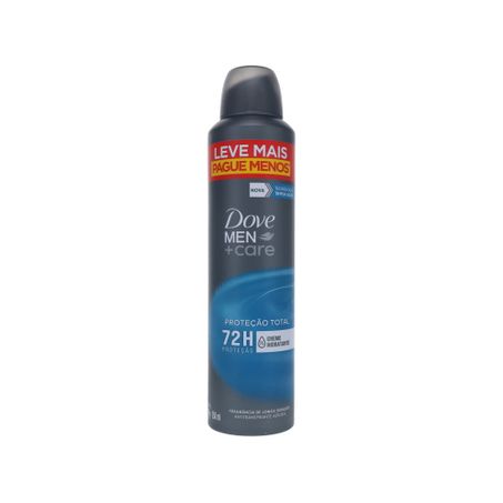 Desodorante Aerossol Dove 250ml - Cuidado Total - Masculino - Leve Mais, Pague Menos