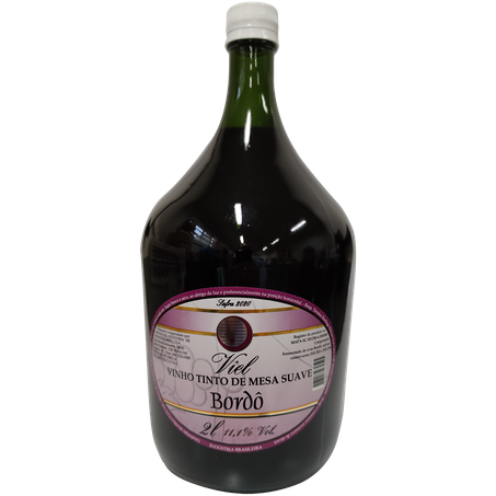 Vinho viel mesa tto bordo suave 2lt
