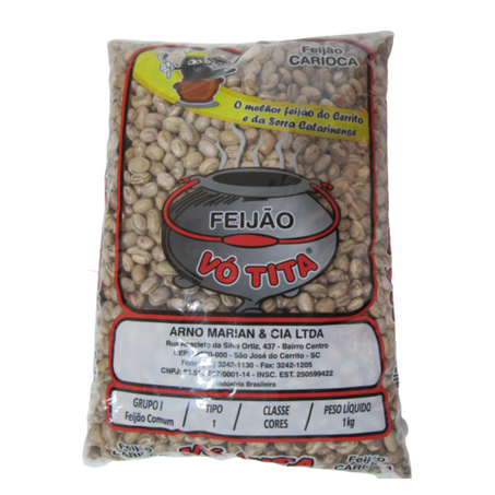 FEIJAO CARIOCA VO TITA 1KG