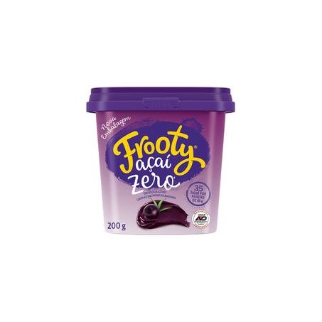 POLPA ACAI FROOTY NATURAL ZERO ACUCAR 200G 1072