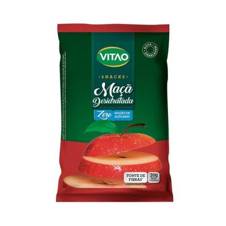 SNACKS MACA DESIDRATADA VITAO ZERO ADICAO DE ACUCARES 30G