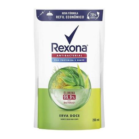 Sabonete Liquido Rexona Antibacterial Erva Doce Rf 200 Ml 39923
