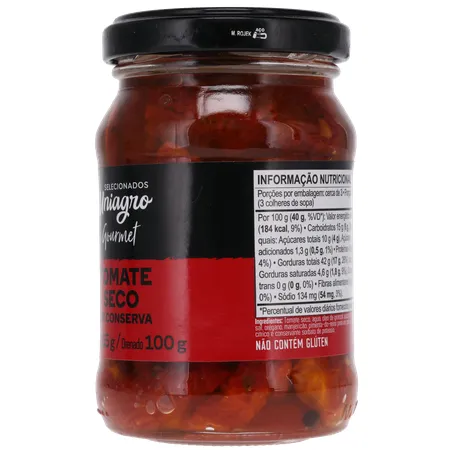 TOMATE SECO UNIAGRO VIDRO 100G 360-6