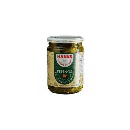 Pepino 320g Hanks Agridoce Fatiado