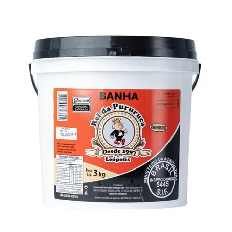 BANHA REI DA PURURUCA 3KG
