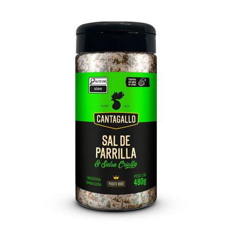 SAL DE PARRILLA E SALSA CRIOLLA 480G - POTE