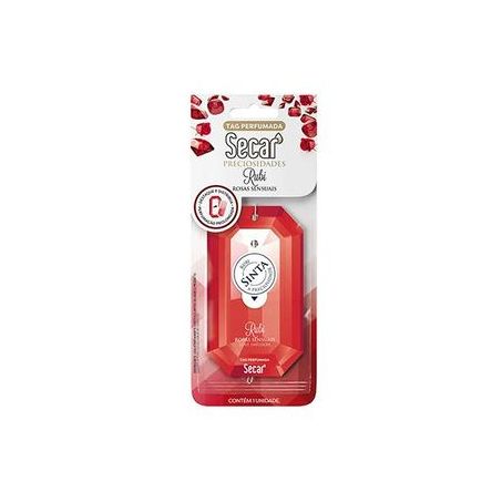 Tag perfumada secar preciosidades rubi rosas sensuais