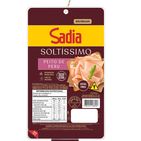 PEITO DE PERU SADIA SOLTÍSSIMO 200G