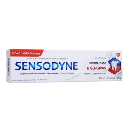 Creme Dental Sensodyne Whitening Sensibilidade E Gengivas 100g 360-34