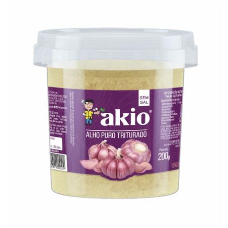 ALHO TRITURADO AKIOROXO 200G