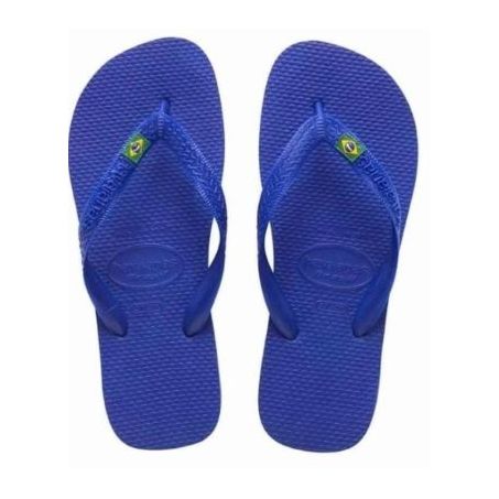 Chinelo Havaianas Brasil Azul Naval Tamanho 41/42 1UN