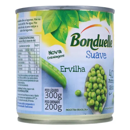Ervilhas Bonduelle Suave 200g 360-32