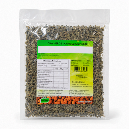 CHÁ VERDE 100G (CAMELLIA SINESIS)