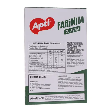 Farinha de Aveia Apti Caixa 150gr 360-17