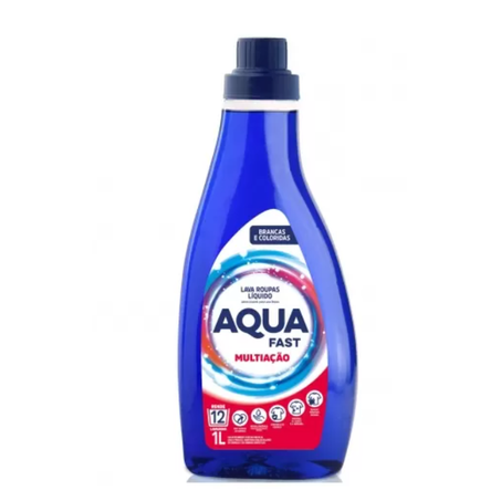 LAVA ROUPAS LIQ. AQUAFAST 1L MULTIACAO