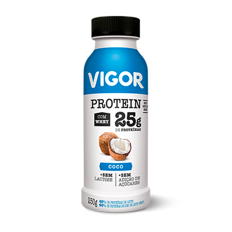 Iogurte vigor protein coco 250g