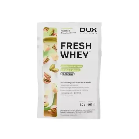 Suplemento alimentar dux fresh whey 30g pistache