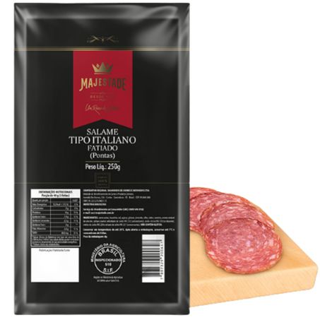 Salame italiano majestade fatiado 100g