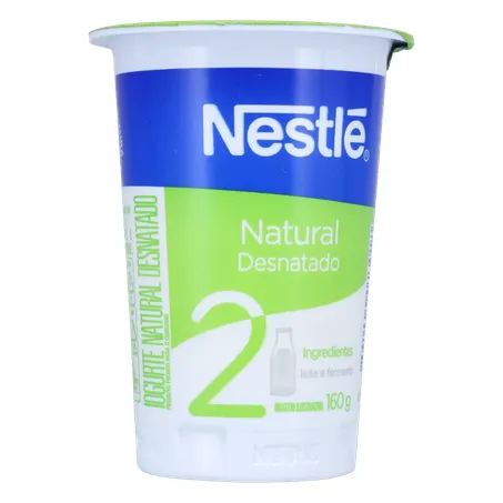 Iogurte Natural Desnatado Nestle 160g 360-34