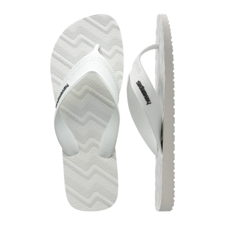 SANDALIA HAVAIANAS 39/40 TRACK WAVES BRANCO       