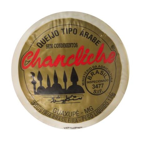 Queijo Árabe Sem Condimentos Chancliche Embalagem 135G
