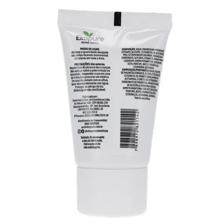 DESODORANTE EM CREME EKOPURE SOFT 50G 360-18