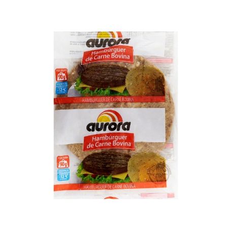 Hamburguer aurora 90g