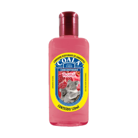 Limpador Perfumado Coala Concentrado Romã Frasco 120ml 
 