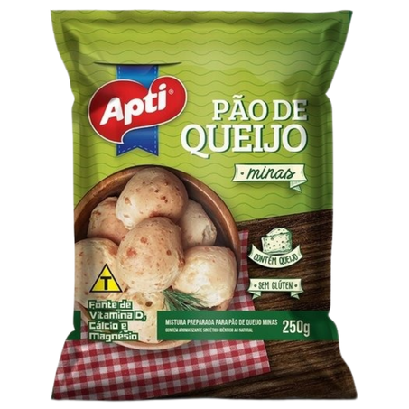 Mistura p/ pao de queijo apti 250g minas