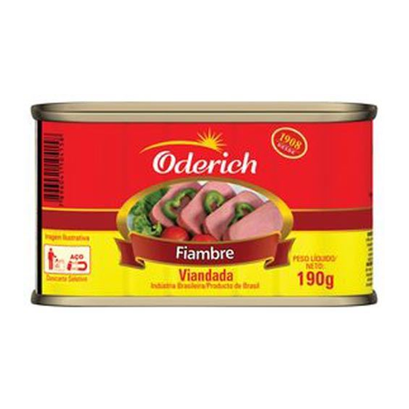 FIAMBRE ODERICH 190G LATA 