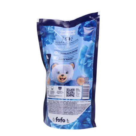 Amaciante de Roupas Concentrado Fofo Azul Tudao 900Ml 360-20