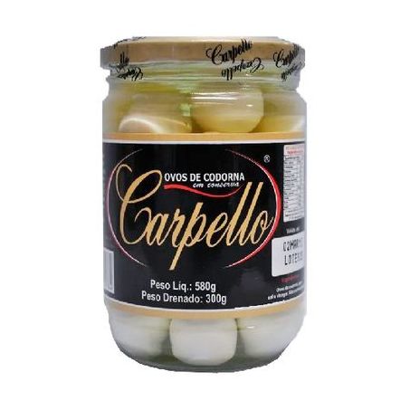 Ovos de Codorna Carpello 300g