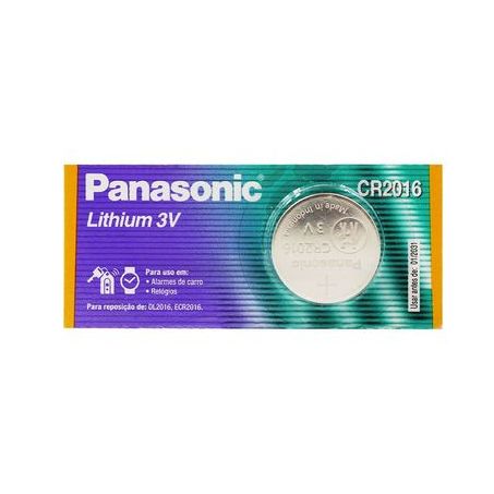 BATERIA PANASONIC LITHIUM CR 2016 3V