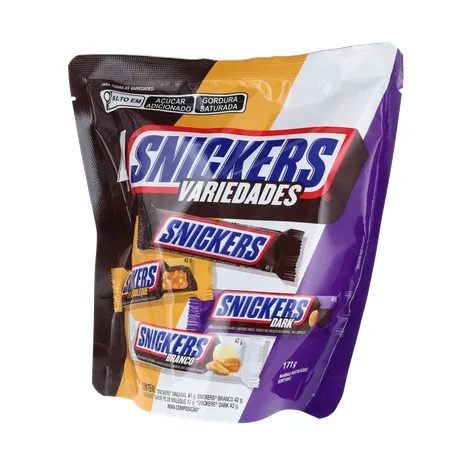 Chocolate Snickers Variedades Pacote 171g 
  360-2