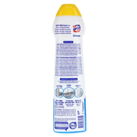 Saponaceo Cremoso Sapólio Radium Clássico 450ml 20% Gts 360-2