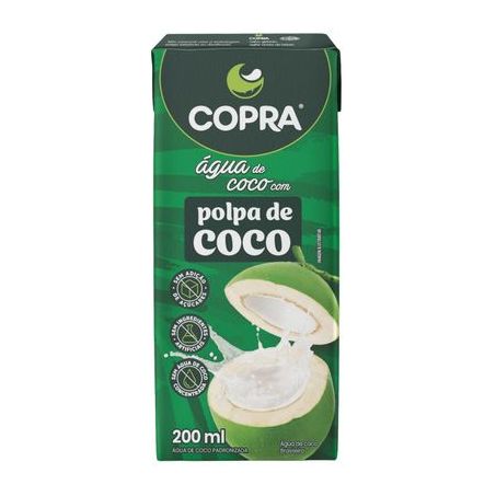 AGUA DE COCO COPRA 200ML POLPA COCO